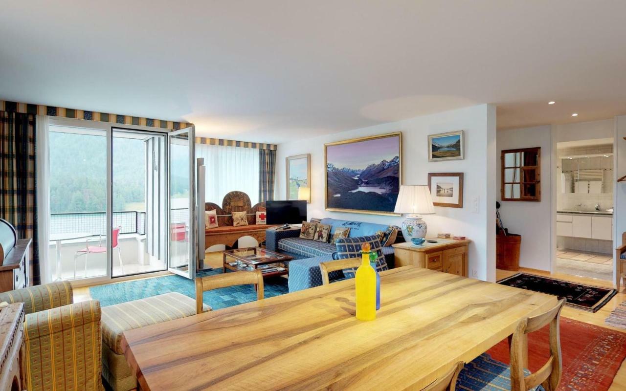 Appartamento Traunter Via Sankt Moritz Esterno foto